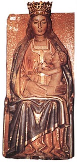 Virgen de Lebeña. Pulse para verla más grande