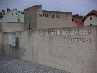 Memorial de las víctimas de Gusen. Pulsar para ampliar